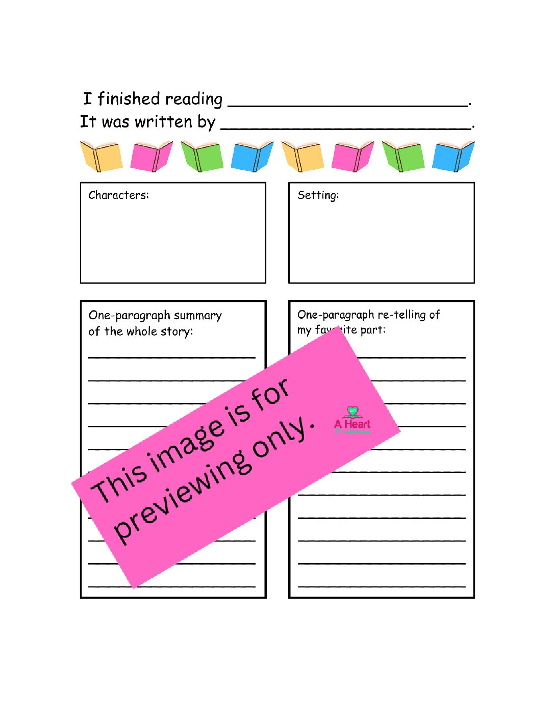 Book Report Templates