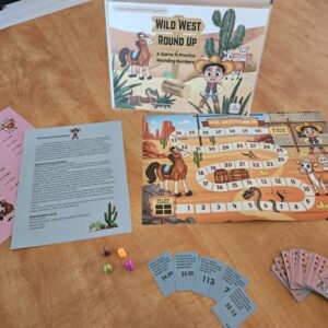 Wild West Round Up math game