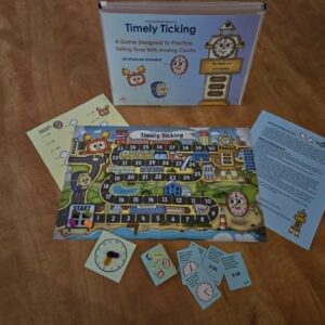 Timely Ticking math game