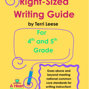 Right-Sized Writing Guide for 4th and 5th Grade