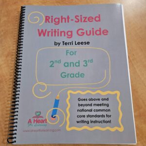 Right-Sized Writing Guide for 2nd and 3rd Grade