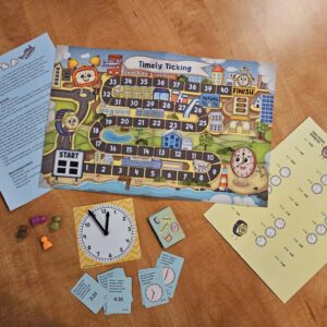 Timely Ticking math game